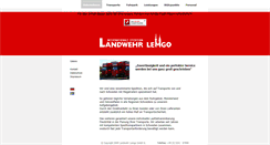 Desktop Screenshot of landwehr-lemgo.de