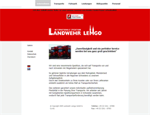 Tablet Screenshot of landwehr-lemgo.de